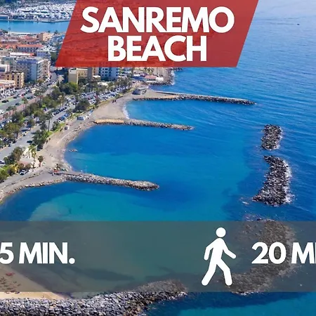 Free Parking-sea View, With Pool & Garden * Sanremo