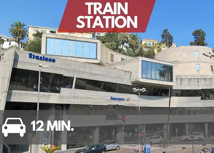 Free Parking-sea View, With Pool & Garden סנרמו